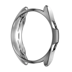 Premium TPU Bumper Case for Samsung Galaxy Watch 3 - Protective Smartwatch Cover (Gray)