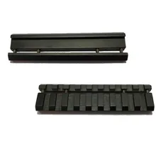 Тактический рельсовый 4/9 слотов Picatinny/Weaver Low Pro Snap-in адаптер Охотничьи аксессуары 11 мм до 20 мм крепление рельсового прицела аксессуары