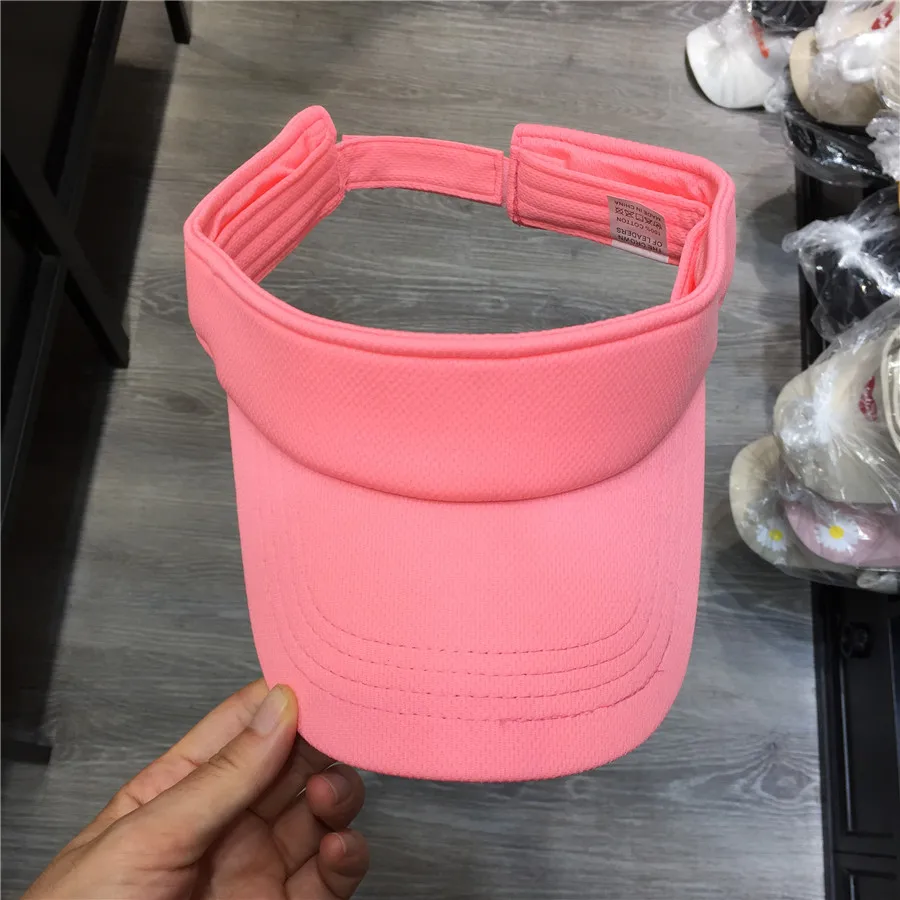 Ladies Neon Yellow Neoprene Visor Hats 