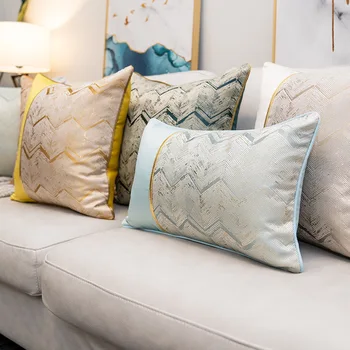 

Nordic Luxury Geometric Stripe Series Decorative Pillow Cover Home Decor Cojines Decorativos Para Sofa