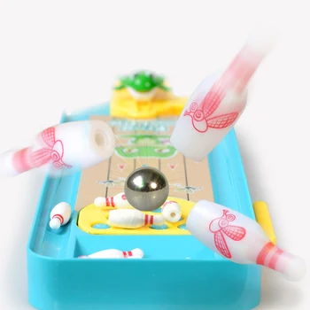 

Mini 3D Frog Bowling Table Games Launcher Toy For Children Kids Parent-child Interaction Hot Sales