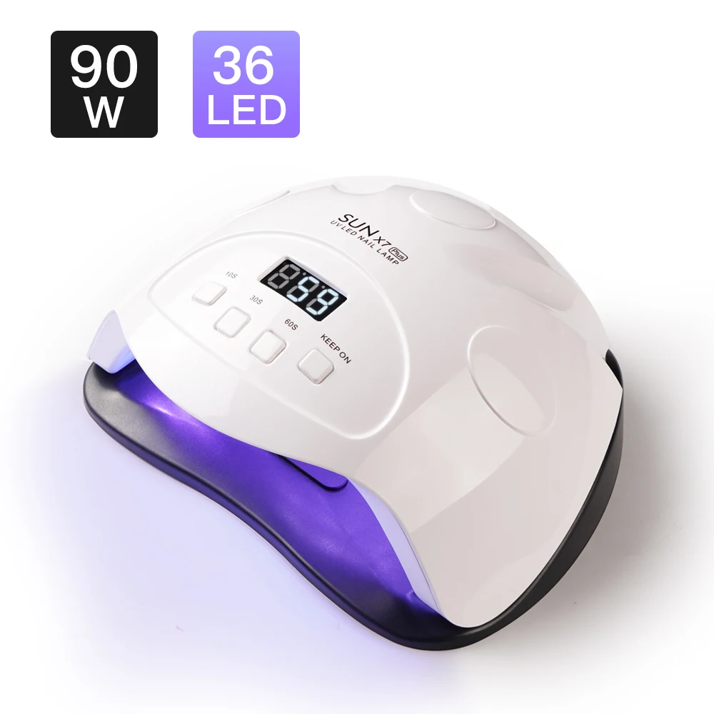 

Upgrade SUN X7 Plus UV Lamp 36LED Nail Lamp 90W Nail Dryer Sun Light For Manicure Gel Nails Lamp Drying For Gel Varnish Nail Art
