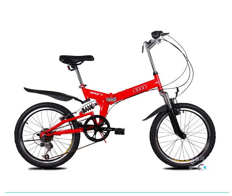 Excellent New X-Front Brand 20 inch Aluminum Alloy damping folding bike mountain bicycle downhill bmx bisiklet 5