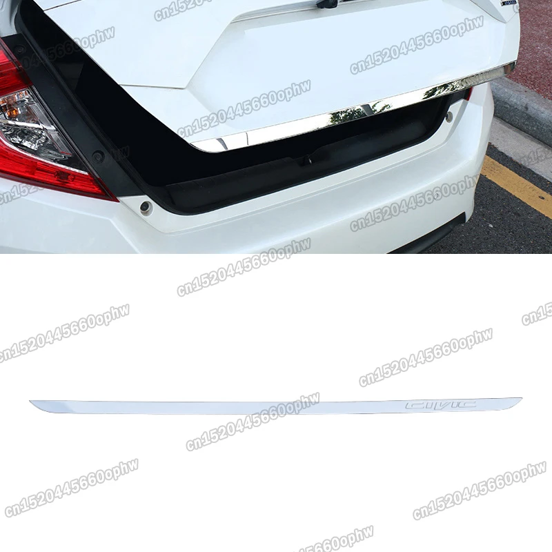 Автомобильный Стайлинг облицовка края задней двери автомобиля для Honda Civic 2016 2017