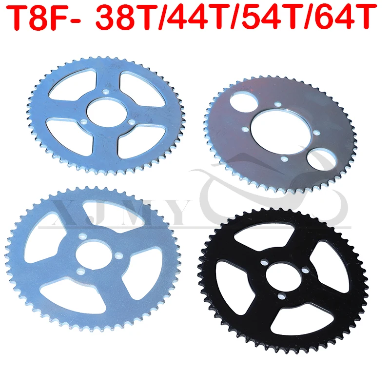 38 44 54 58 64 74 Tooth 38T 44T 54T 64T 74T T8F 35MM Rear Sprocket Mini Moto ATV Quad Dirt Pit Pocket Bike Cross 47cc 49cc Parts