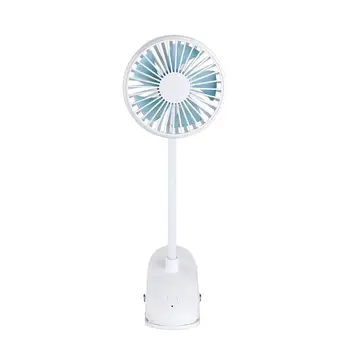 

New Clip Fan Piano Button Usb Charging Small Fan Mini Mute Clip Fan Baby Carriage Clip Handheld Usb Fan