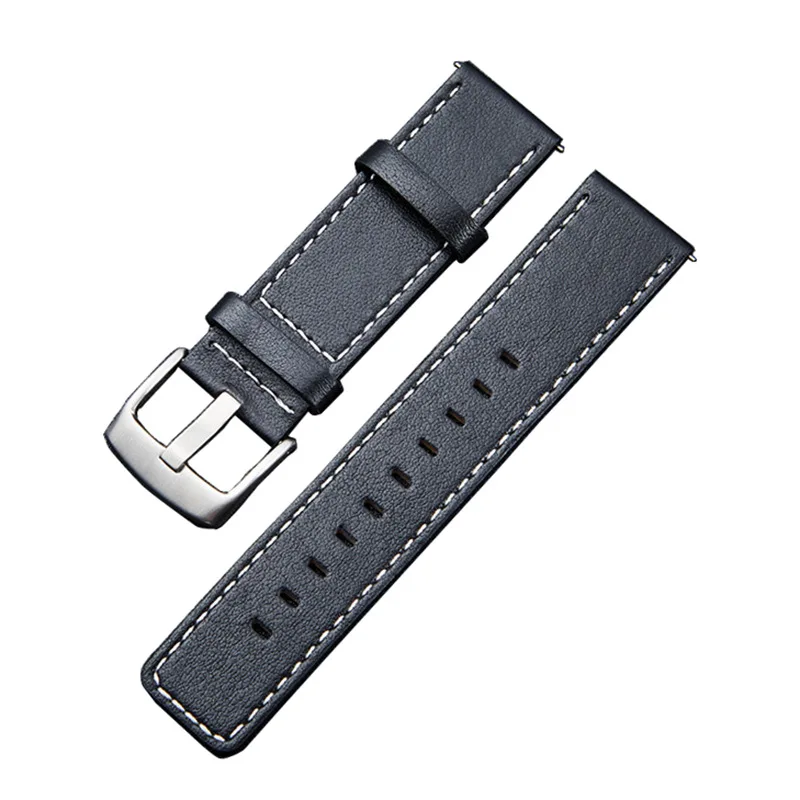 

Soft Leather Band Compatible for Samsung Huawei GT Smart Strap Leather Universal Quick Release Watch Strap WB129