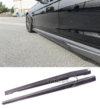 

Real Carbon Fiber side skirts spoiler splitter for Mercedes benz W204 C63 F/L Coupe Sedan 12-15