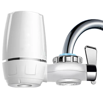 

AD-Tap Water Purifier Clean Kitchen Faucet Washable Ceramic Percolator Water Filter Filtro Rust Filter