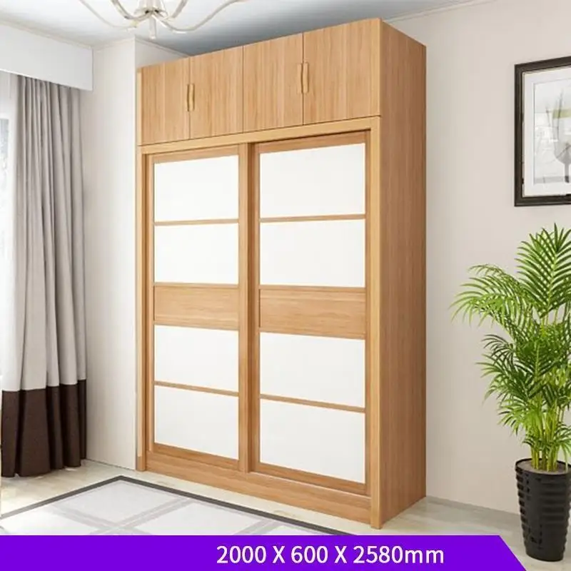 Dormitorio Home Kast Lemari Pakaian Dolap D Zenleyici Meuble Range Garderobe деревянная мебель для спальни шкаф гардероб - Цвет: MODEL P