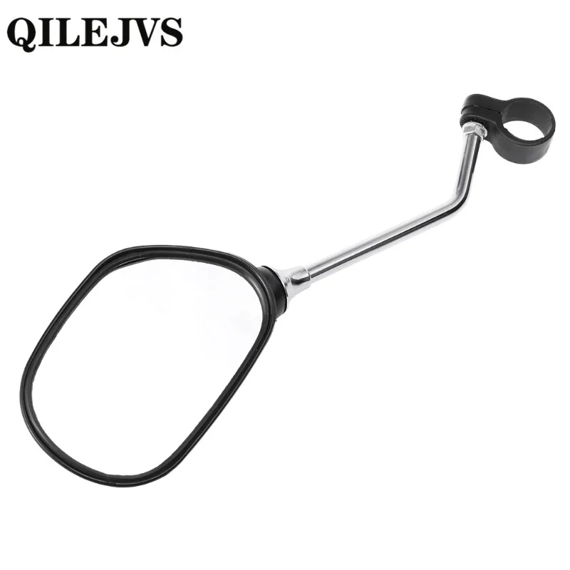 QILEJVS 2 шт. Велосипедное Зеркало заднего вида, велосипедный безопасный руль, MTB дорожный велосипед, светоотражающее выпуклое зеркало заднего вида