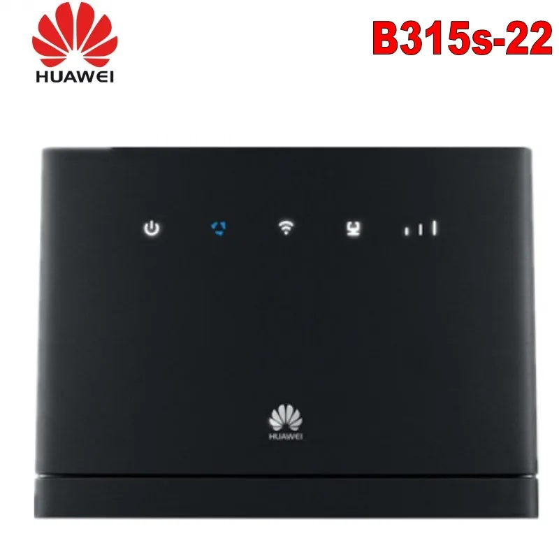 Разблокированный huawei B315 B315s-22 4G CEP 150 Мбит/с портативный беспроводной wifi роутер 4G модем со слотом для sim-карты плюс 2 шт 4g SMA антенна