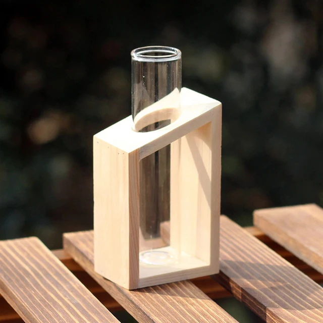 Wooden Single Tube