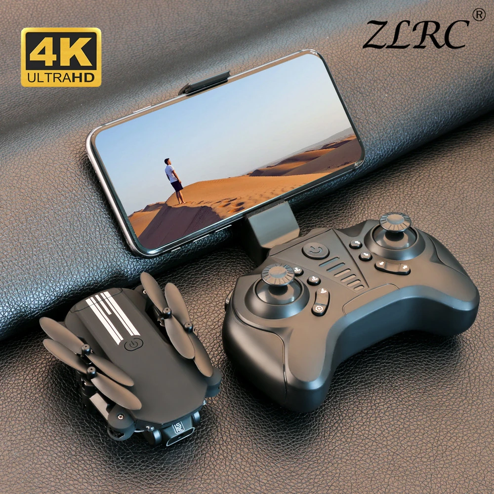 Карманный Дрон 4k Квадрокоптер Складные Игрушки для детей 5.0MP/4K HD камера FPV Wi Fi мини
