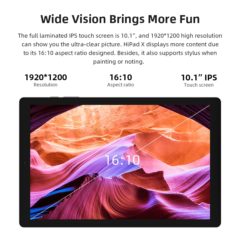 CHUWI HiPad X 10.1 inch 1920x1200 Screen MTK Octa Core Android 10 OS 4GB RAM 128G ROM Phone Call Tablets 7000mAh