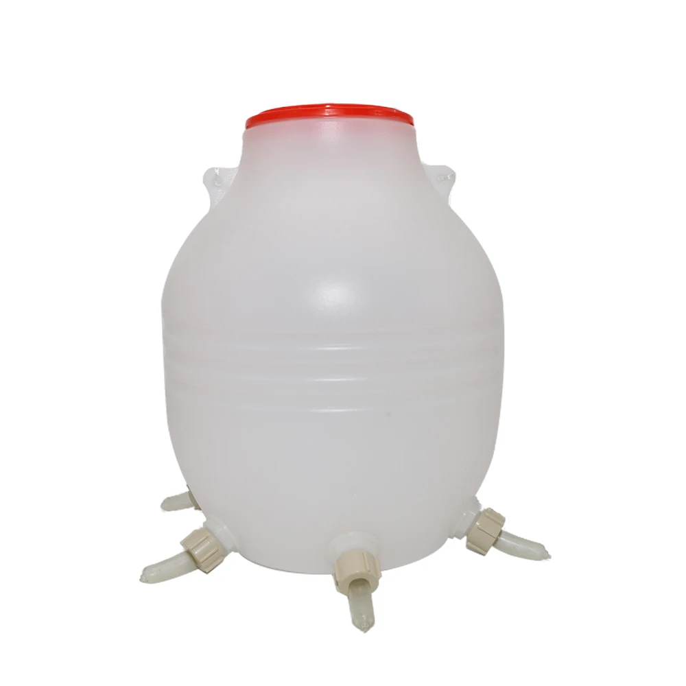 Feeder for Lambs Thick Plastic Lamb Milk Jug for Sheep Dog and Cow with Silicone 