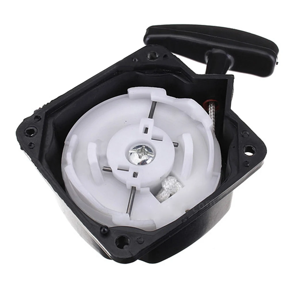Universal Pull Start Recoil Puller Brush Cutter Strimmer Assembly ABS Recoil Pull Start Lawn Trimmer Parts Garden Tools engine recoil puller spring kit