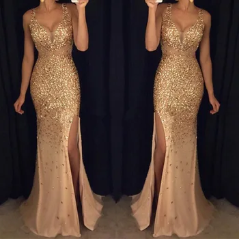 

Elegant Women Party Dresses vestido longo Black Pink Lace Patchwork Wedding Ceremony Glitter Dress Woman Sleeveless Party Frocks