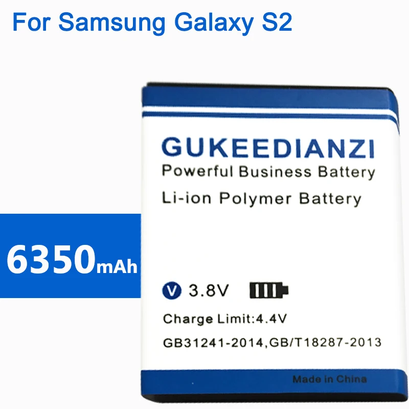Высокая Ёмкость Батарея для samsung S2 I9100 I9050 B9062 I9108 I9103 I777 Натуральная кожа телефон
