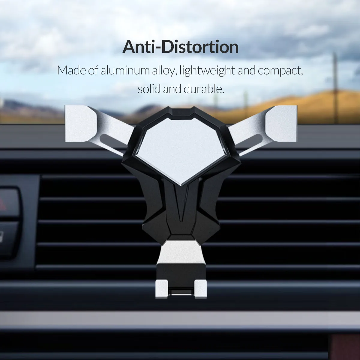 ORICO Gravity автомобильный смартфон Поддержка 4-6,5 дюйм мобильный телефон вентиляционное отверстие крепление клип вращение на 360 ° автомобильный телефон стенд