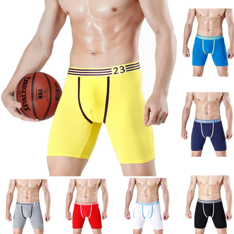2-Pack-Men-Cotton-Underpants-Sprots-Long-Leg-Mid-Waist-Innerwear-Mens-Briefs-Coton-Boxershorts-Panties_副本