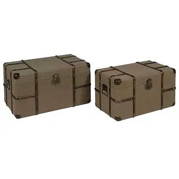 

Set of Chests Vintage (2 pcs) Brown