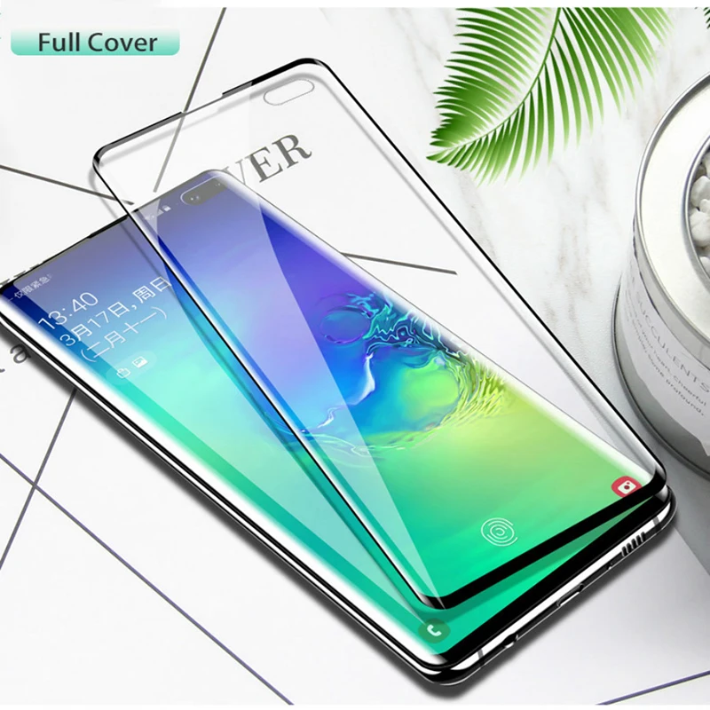 21D полное покрытие закаленное стекло для samsung Galaxy S10 Plus S10E защита экрана Note 8 9 10 Plus стекло для Galaxy S8 S9 стекло