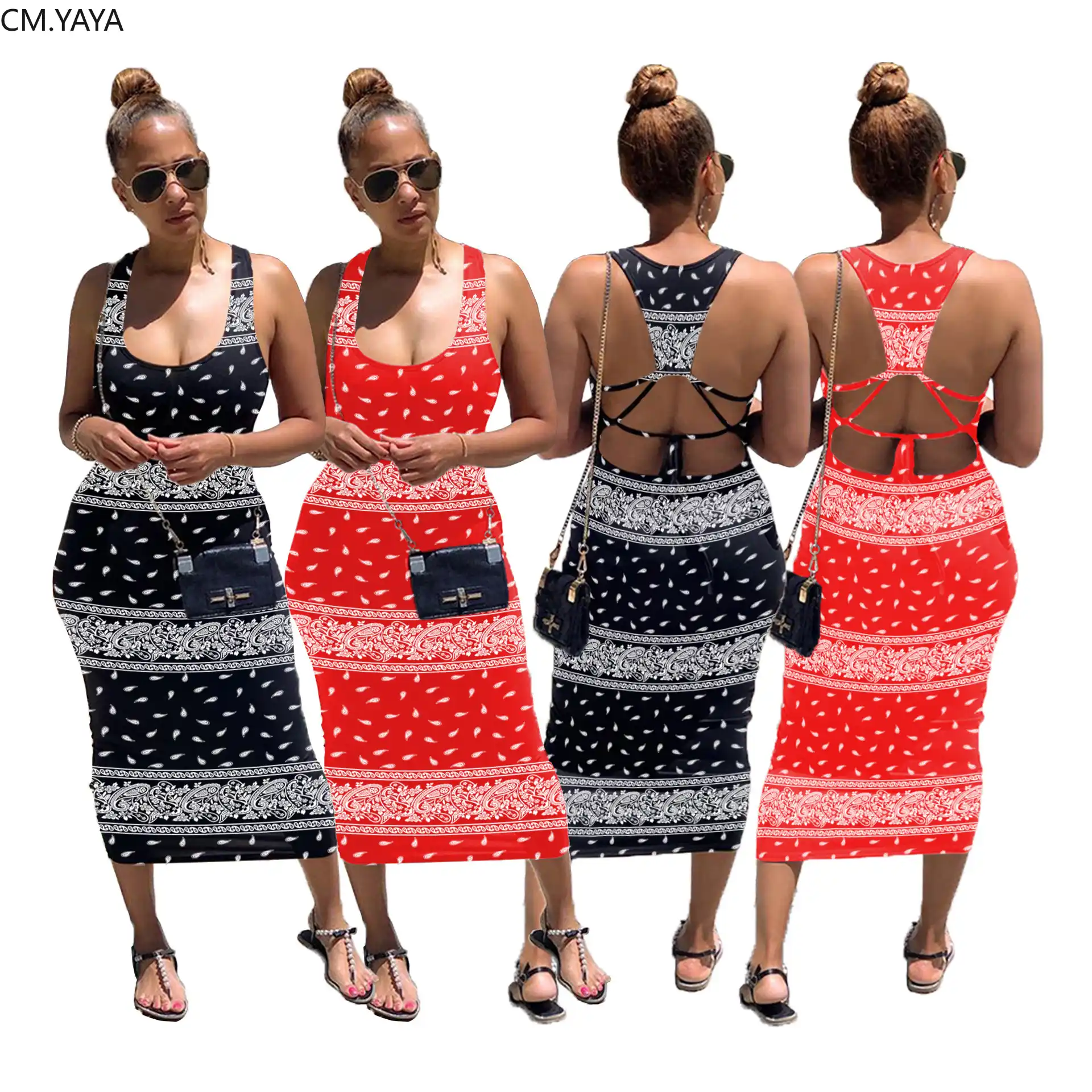 Bandana bodycon dress Clearance