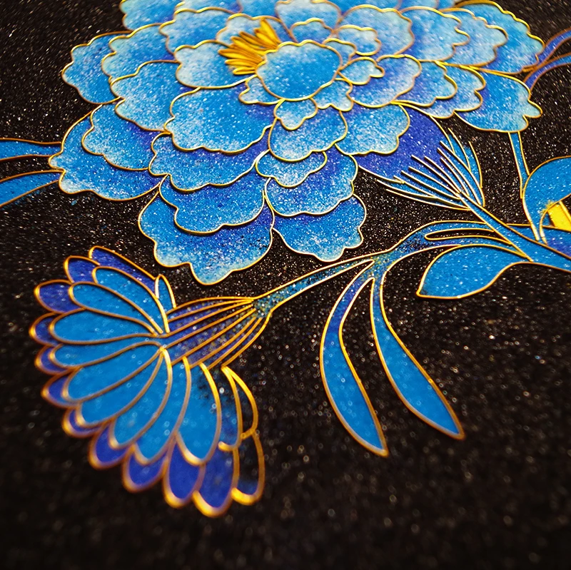 FANTASTIC  Cloisonné painting 