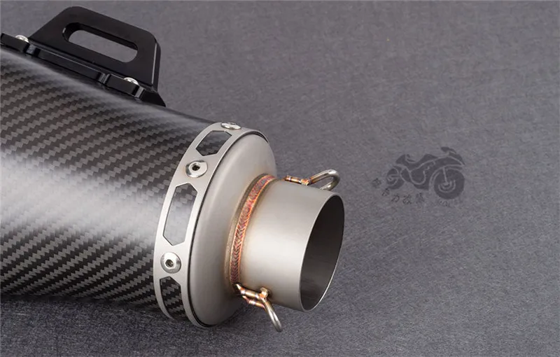 51 мм Akrapovic Мотоцикл выхлопная труба из углеродного волокна Титан Yoshimura модифицированная для S1000RR Z900 GSXR750 S1000XR ZX6R