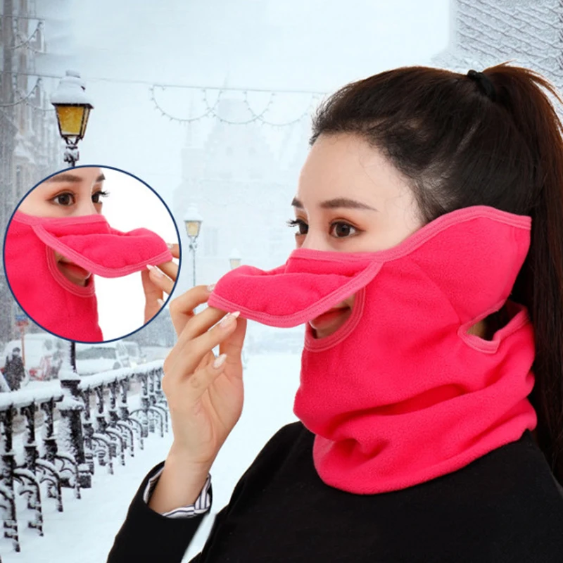 Men Women Earmuffs Dustproof Warm Mask Winter Outerdoor Riding Running Cycling comfortable Fit the face contour
