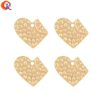 

Cordial Design 100Pcs 17*20MM Jewelry Accessories/DIY Parts/Earrings Connectors/Heart Shape/Hand Made/Earring Findings/Charms