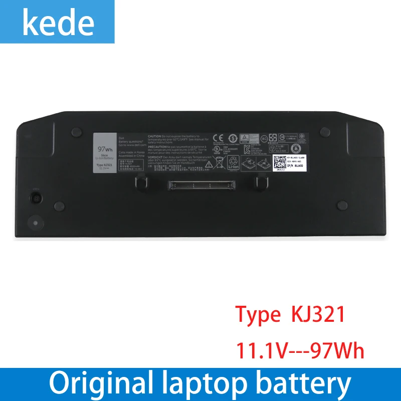 Kede Оригинальный аккумулятор для ноутбука KJ321 Dell Latitude E6520 E6530 E6430 E6420 E6320 E6220 E6120 E5520