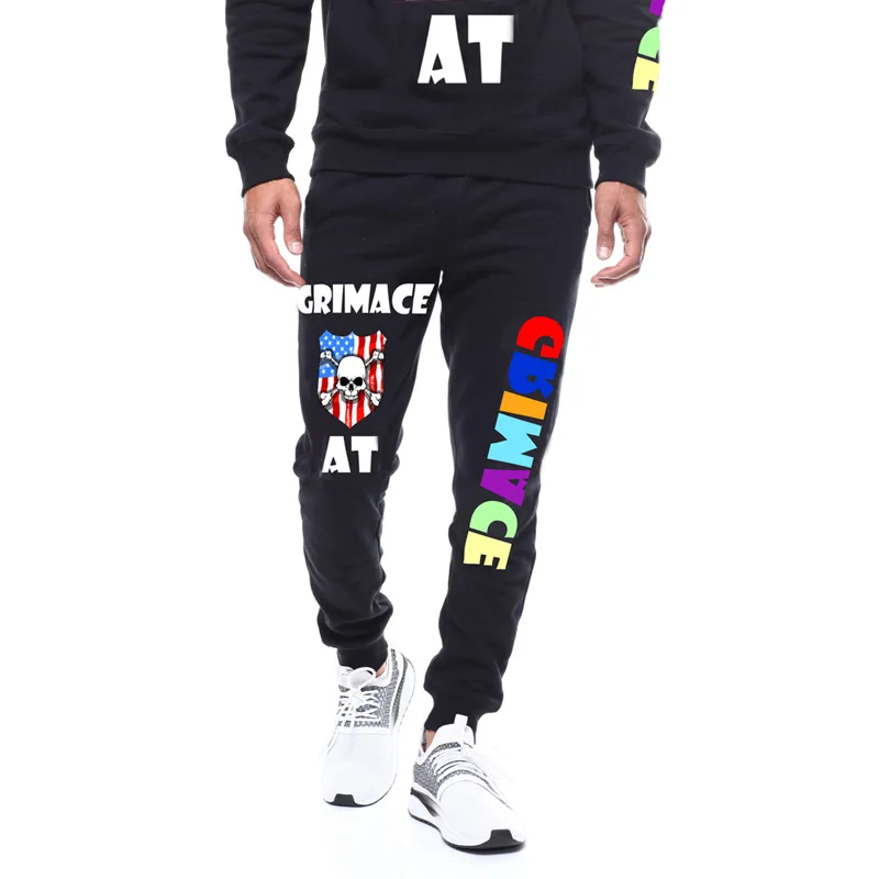 

Pants Men's 2019 New Style Digital Printing Large Size Men Casual Athletic Pants K04