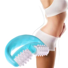 D tipo controle de gordura rolo massageador celulite perna abdômen pescoço nádegas rápido anti celulite face lift ferramentas rolo dropshipping