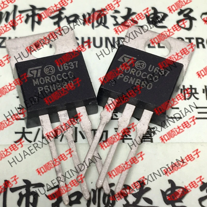 1 шт. новый оригинальный STP6NB80 P6NB80 TO-220 800V 5.7A гарантия качества | Обустройство дома