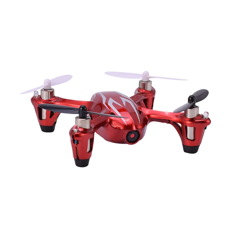 Hubsan H107C X4 720P HD Камера 2,4G 4CH RC Дрон Квадрокоптер RTF геликоптер с светодиодный пульт дистанционного управления светом Управление игрушки красный режим 1 Режим 2