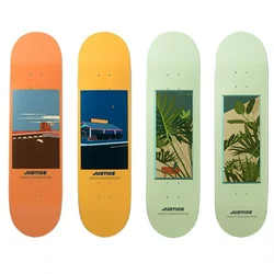 Double Rocker Skateboard Professional Maple Deck Action Street Skateboard Teenagers Fashion Deskorolka Fitness Equipment