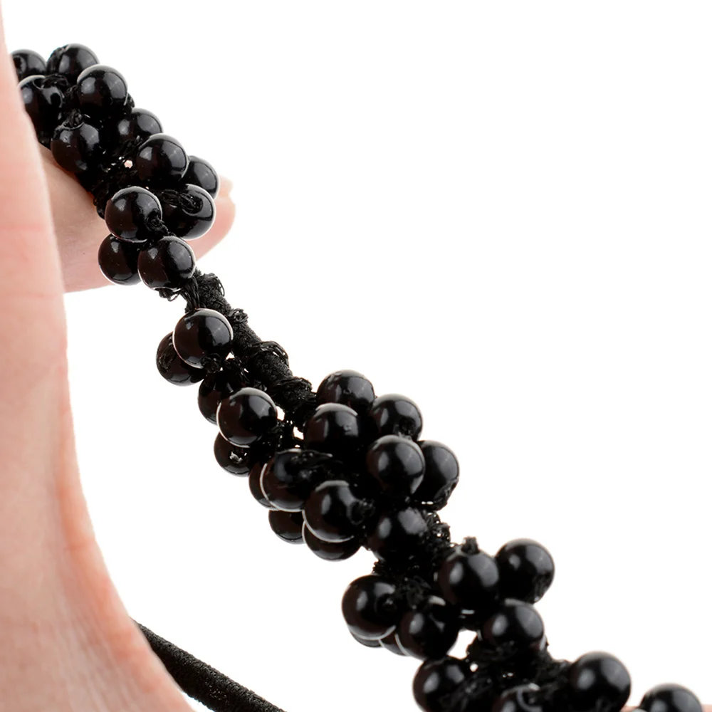 1 шт мини юбки в винтажном стиле для девочек кольцо головные уборы с жемчугом