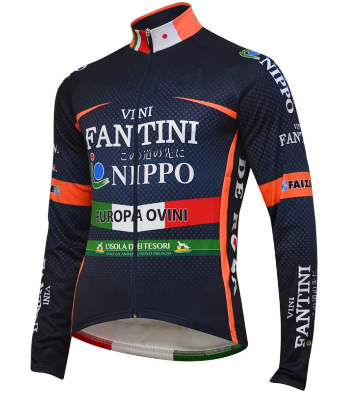VINI Team Pro long sleeve Cycling jersey Set bib pants ropa ciclismo bicycle clothing MTB bike jersey Uniform Men clothes