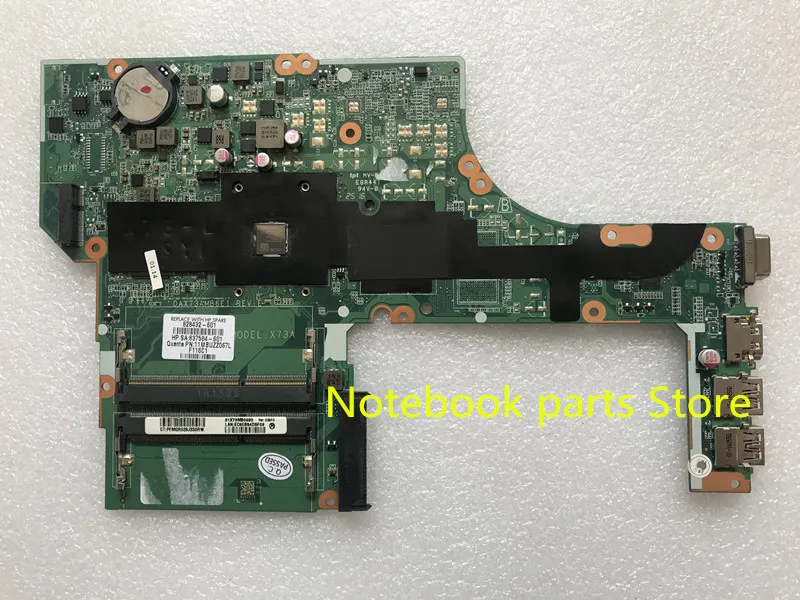 Материнская плата для ноутбука HP ProBook 828432 G3 601-828432 455-001 DAX73AMB6E1 A8-7410 CPU DDR3 | Компьютеры