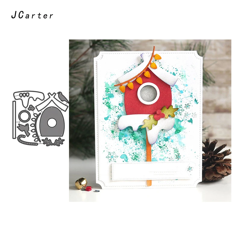 

JC Metal Cutting Dies for Scrapbooking Mailbox Bird Letter Pigeon Die Cut Stencil Craft Model Album Decoration 2019 New Dies