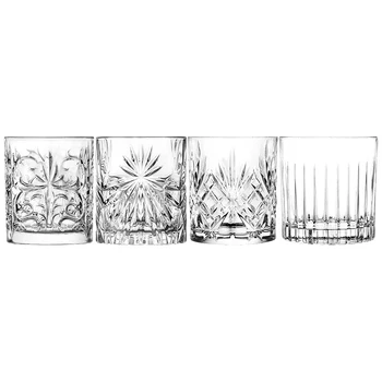 

Set of 4 glasses Mixology 310/320/310/360 ml. Height = 9 cm.