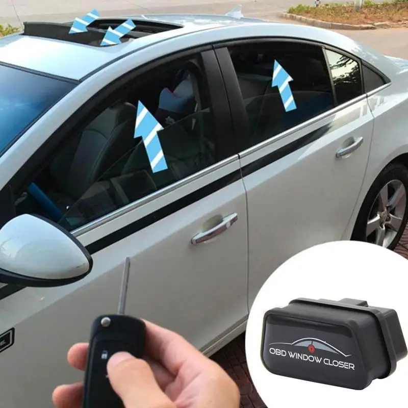  New Car Window OBD Controller Automatic Lift Close Window Device Remote Control Close Open Pause Wi