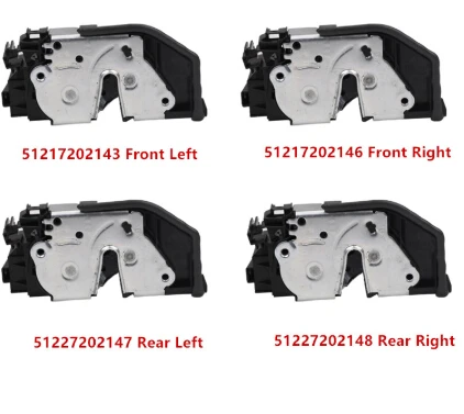 AP03 4 шт. привод замка передней левой и правой двери для BMW X6 E60 E70 E90 E65 E66 E81 E87 51217202143