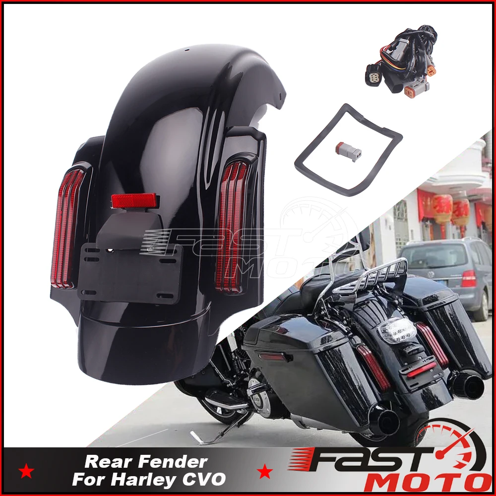 

LED Rear Fender System For Harley Touring Road King Electra Glide Street Glide Special FLHR FLHT FLHTK FLHTKL FLHX CVO Style