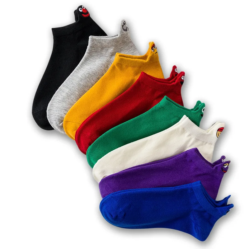 2020 New Arrival Slipper Invisible Animal Women's Short Socks Cotton No Show Socks For Women