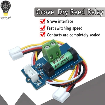 

Grove BR-500 5V Dry-Reed Relay Relay controllable switch Module For arduino