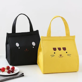 

Large Lunch Box Cartoon Insulated Cool Food Bag Portable Waterproof Lunch Bag Picnic Storage Box Carry Tote