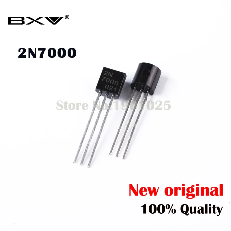 

20PCS 2N7000 TO92 Small Signal MOSFET 200 mAmps, 60 Volts N-Channel TO-92 new original